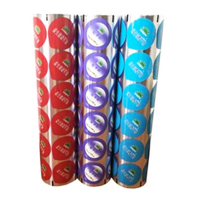 สติ๊กเกอร์ติดฉลากอาหารอลูมิเนียมฟอยล์ชนิดม้วน