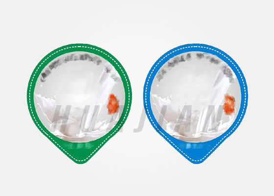 กระดาษกาวที่มีสีสัน Matt Finish 8011 Alu สติกเกอร์ติดฉลากอาหาร