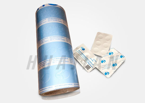 ส่งออกจากประเทศจีน OP ALU HSL อลูมิเนียมฟอยล์สำหรับบรรจุยาความร้อนปิดผนึกด้วย PVC และ PVDC