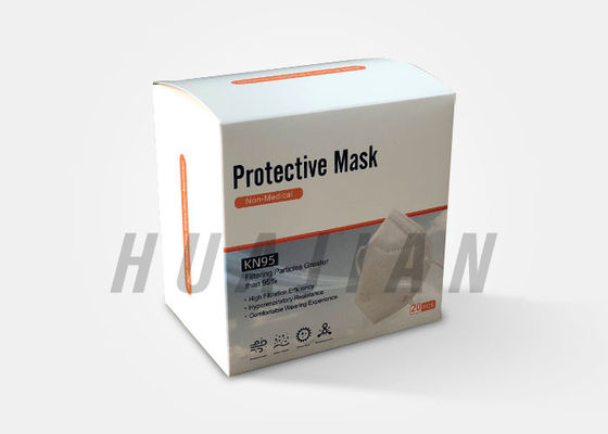 หน้ากากช่วยหายใจ 5 ชั้น CE FDA GB2626 หน้ากาก KN95 ที่ผ่านการรับรอง