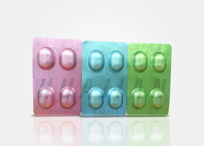 ป้องกันการปลอมแปลง Alu Pvc Blister สำหรับเม็ดแคปซูลเม็ด