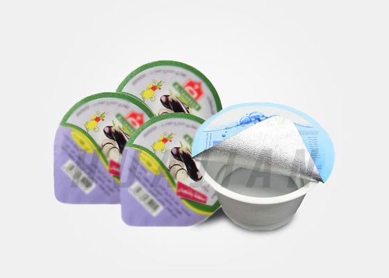 76mm PP ง่าย Peelable อลูมิเนียมฟอยล์สำหรับถ้วยโยเกิร์ต