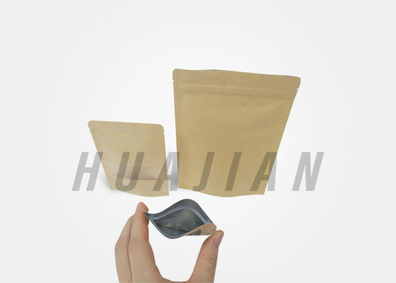 ลามิเนต Stand Up ถุงฟอยล์อลูมิเนียม Mylar สำหรับบรรจุภัณฑ์อาหาร